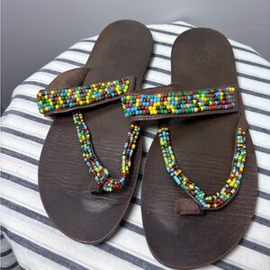 Women’s Mossimo Beaded Sandals 11
